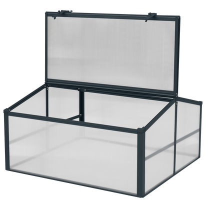 Gewächshaus-Aufsatz 87 x 87 x 46 cm