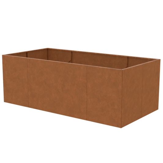 Hochbeet Cortenstahl 200 x 100 x 70 cm